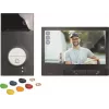 LEGRAND Bticino Flex'ONE videovalvesüsteemi komplekt LINEA 3000 uksejaama ja CLASSE 300X sisekõlariga, 1-nupuline, must 363943