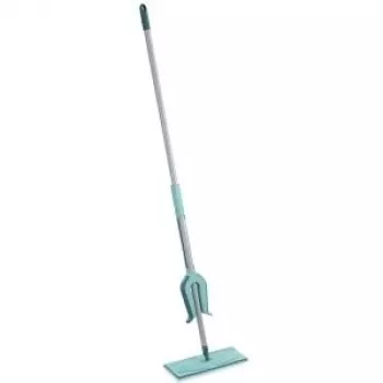 LEIFHEIT Picobello Micro Duo põrandapühkija kangiga väänajaga, 33 cm mikrofiiberpea, 140 cm terasvars, roheline/valge