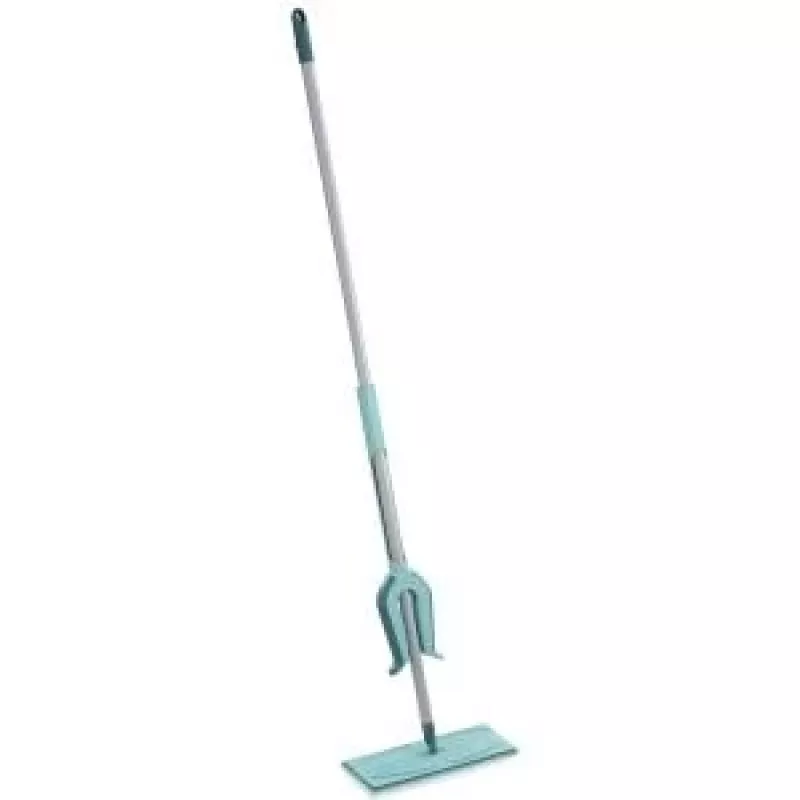 LEIFHEIT Picobello Micro Duo põrandapühkija kangiga väänajaga, 33 cm mikrofiiberpea, 140 cm terasvars, roheline/valge