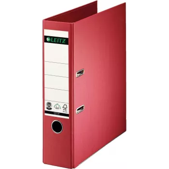LEITZ 180° kangmehhanismiga kaust A4 80 mm punane papptäispaberkaanega 1007-00-25