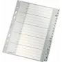 LEITZ A-Z vahelehed A5 polüpropüleen 20-osaline hall kirjutatava pappkaanega 1265-00-00