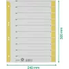 LEITZ A4 eralduslehed kollased 160 g/m² 25-pakk 16523015