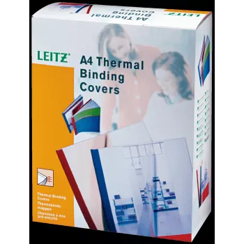 Leitz A4 termoköitekaan läbipaistev 40 lehte 80 g/m² mudelitele 177182, 17784 (177160)