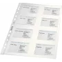 LEITZ visiitkaartide esitluskaaned 16 kaardile, A4, PP läbipaistev, 0,11 mm, külgavaga, arhiivikindel (4758-30-03)