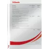 LEITZ Esselte Standard dokumenditasku A4, polüpropüleen, kristallselge, 0,06 mm, ülalt avatav, dokumendikindel, mitme augustusega, tugevdatud serv, 100 tk pakk (925008)