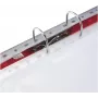 LEITZ Esselte Standard dokumenditasku A4, polüpropüleen, kristallselge, 0,06 mm, ülalt avatav, dokumendikindel, mitme augustusega, tugevdatud serv, 100 tk pakk (925008)