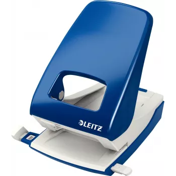 LEITZ Nexxt 5138 sinine 40-leheline 2-avaline augustaja metallist alusega ja plastikust ülaosaga 5138-00-35