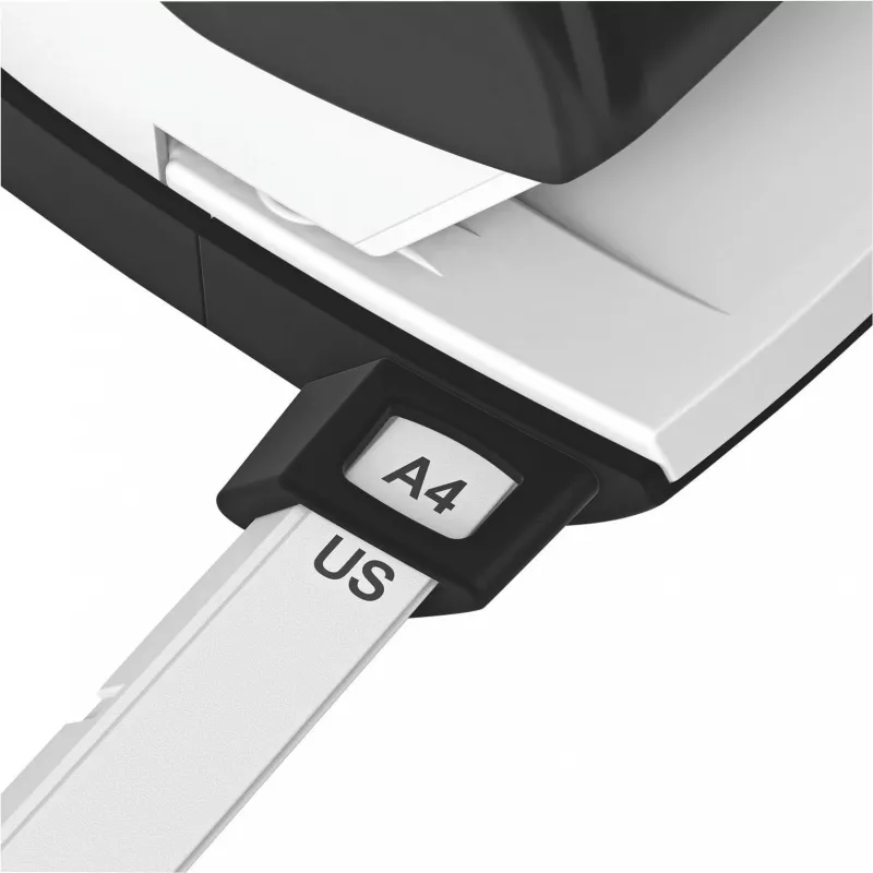Leitz NeXXt lauaaugustaja, 30 lehte, 2 auku, 5,5 mm, A4-A6, Folio, US-Quart, metall ja plast, must 5005-00-95