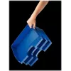 Leitz WOW A4 hoiukarp Metallic Blue 70 mm seljaga Click & Store 5218-00-35