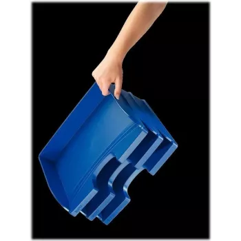 Leitz WOW A4 hoiukarp Metallic Blue 70 mm seljaga Click & Store 5218-00-35