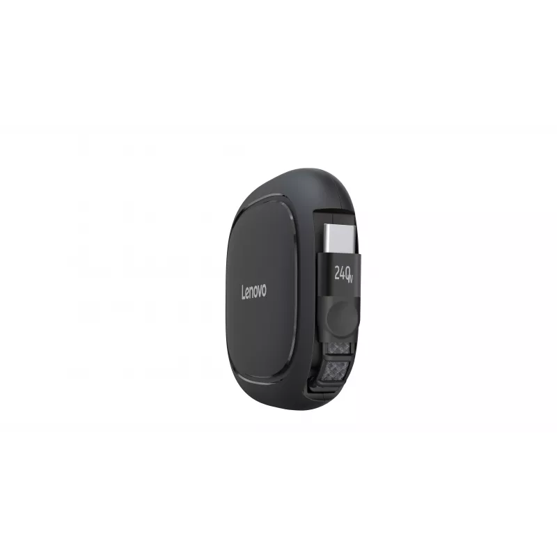 Lenovo 240W USB-C sissetõmmatav kaabel (must, 0,8m, USB 2.0)