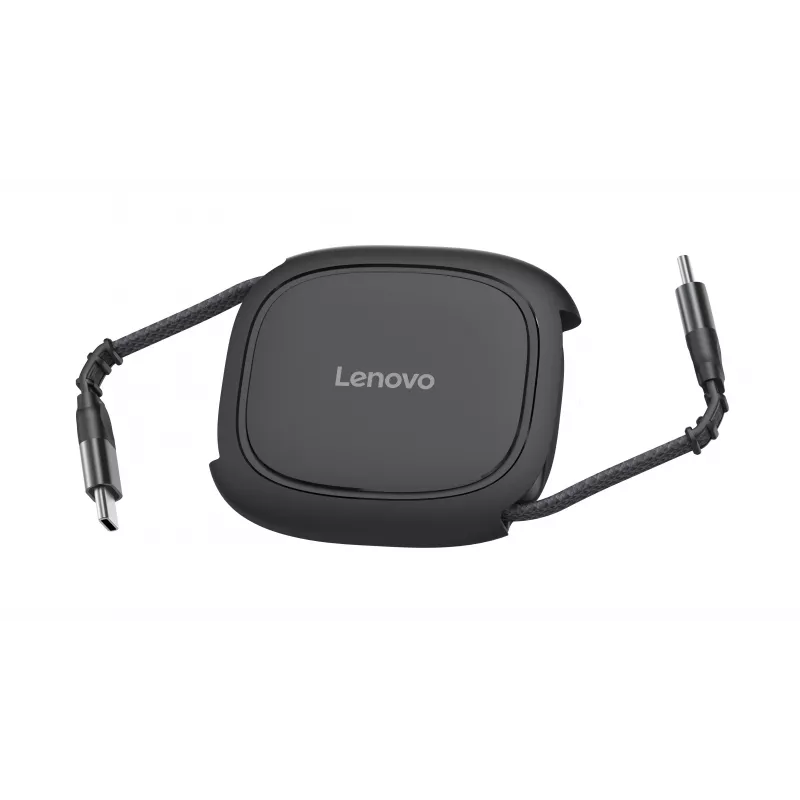 Lenovo 240W USB-C sissetõmmatav kaabel (must, 0,8m, USB 2.0)