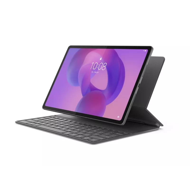 Lenovo Folio Klaviatuur Idea Tab Plus jaoks - Tormihall, QWERTY US, Puuteplaat (ZG38C07528)