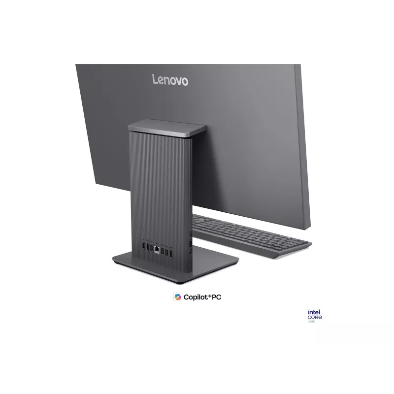 Lenovo IdeaCentre AIO 27IPH11 All-in-One lauaarvuti, 27 tolli QHD, Intel Core Ultra 7 355, 32GB LPDDR5X, 1TB SSD, Intel Graphics, Windows 11 Home, Luna Grey, inglise klaviatuur, 2-aastane garantii