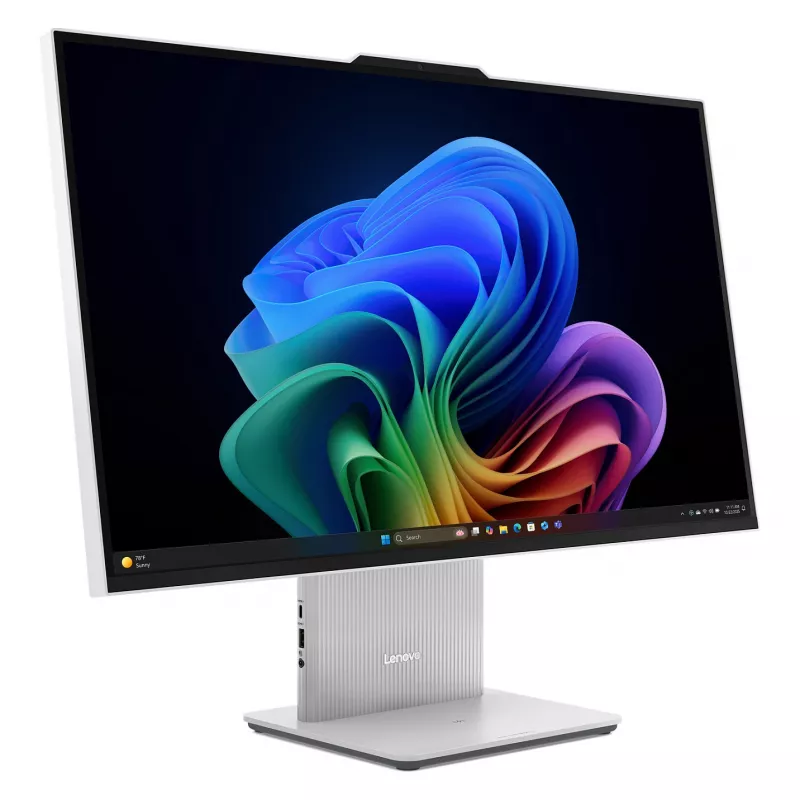 Lenovo IdeaCentre AIO 27IPH11 F0JJ0000GE All-in-One arvuti, 27-tolline 2560 x 1440, Intel Core Ultra 7 355, 32GB LPDDR5X, 1TB SSD, Windows 11 Home, QWERTZ (DE) klaviatuur, Cloud Grey
