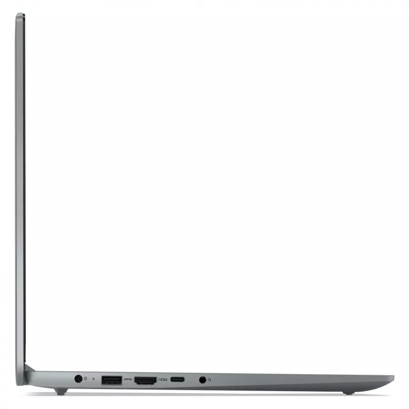 Lenovo IdeaPad Slim 3 15ABR8 Sülearvuti, 15.6 inch FHD, AMD Ryzen 5 5625U, 8GB DDR4, 256GB SSD, Windows 11 Home, Saksa klaviatuur, Arctic Grey