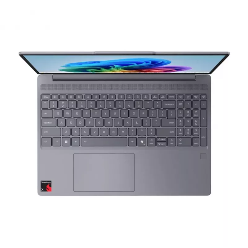 Lenovo IdeaPad Slim 3 15Q8X10 sülearvuti, 15,3 tolli IPS WUXGA, Snapdragon X, 16GB muutmälu, 512GB SSD, Luna Grey, Windows 11 Home