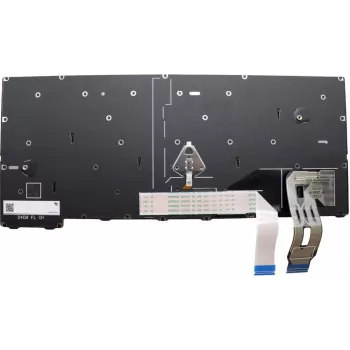 Lenovo klaviatuur BK CHY UKE Juhtmega USB-A UK Inglise QWERTY Täissuuruses Membraanklaviatuur Numbrilise Klahvistikuga, Vedelikukindel, Must 5N21M38493