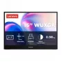 Lenovo L16 16-tolline WUXGA kaasaskantav IPS-kuvar USB-C-ga, 300 niti, 60Hz, 3-aastane garantii