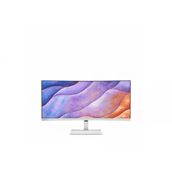 Lenovo L34W-4C 34 tolline kumer WQHD Ultrawide IPS monitor 120Hz, 150mm kõrguse reguleerimine, Cloud Grey