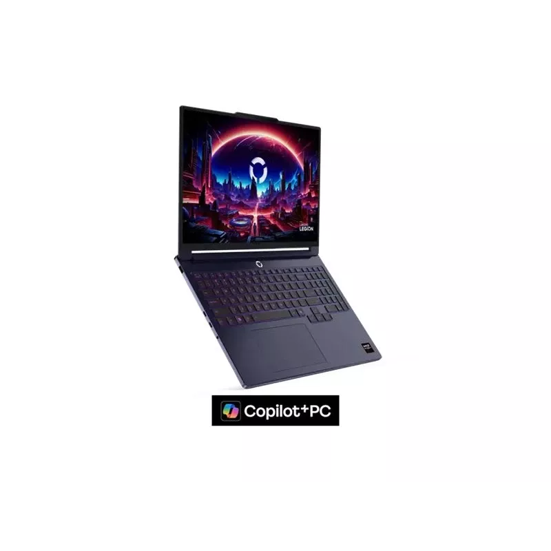 Lenovo Legion 7 16AGP11 16 inch WQXGA mängusülearvuti, AMD Ryzen AI 9 HX 470, 32GB DDR5 RAM, 1TB NVMe SSD, NVIDIA GeForce RTX 5070 12GB, Windows 11 Home, inglise keelne taustvalgustusega klaviatuur, Nebula, 2-aastane garantii