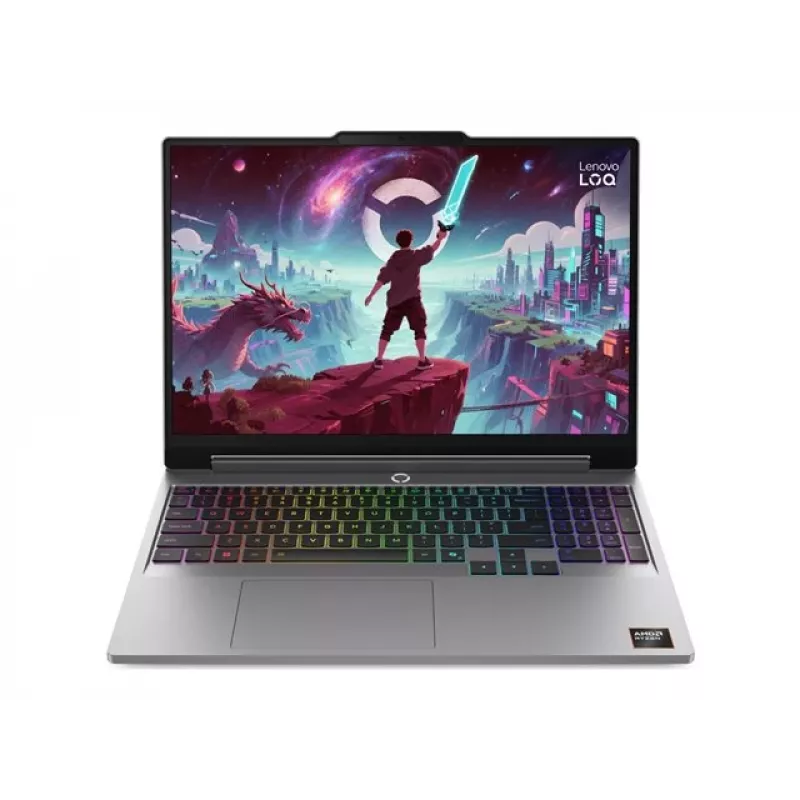 Lenovo LOQ 15AHP11 mängurläptop, AMD Ryzen 7 250, 15,3 tolli WUXGA, 16GB muutmälu, 512GB SSD, NVIDIA GeForce RTX 5070, Windows 11 Home, 2-aastane kohaletoimetamise garantii