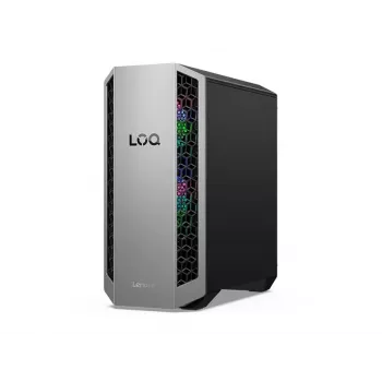 Lenovo LOQ Tower 26ADR10 mängudesktopp, AMD Ryzen 7 8745HX, 16GB DDR5, 1TB NVMe SSD, NVIDIA GeForce RTX 5050 8GB, Windows 11 Home, 2-aastane garantii, Raven Black