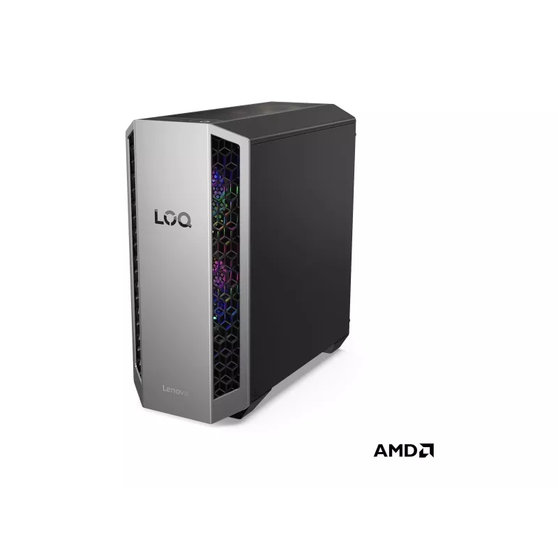 Lenovo LOQ Tower 26ADR10 mänguarvuti (AMD Ryzen 9 8945HX, 16GB DDR5, 1TB SSD, NVIDIA GeForce RTX 5070 12GB, Windows 11 Home)