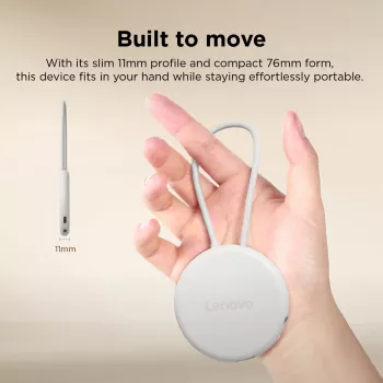 Lenovo Slim USB-C Hub GX91V16416 jaotur, HDMI 2.1, USB 10 Gbps, Seashell