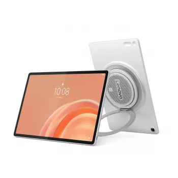 Lenovo Tab Plus Gen 2 12,1-tolline 2560x1600 IPS MediaTek Dimensity 7400 8GB RAM 256GB Wi-Fi 6 Android 16 Celestial White ümbrisega