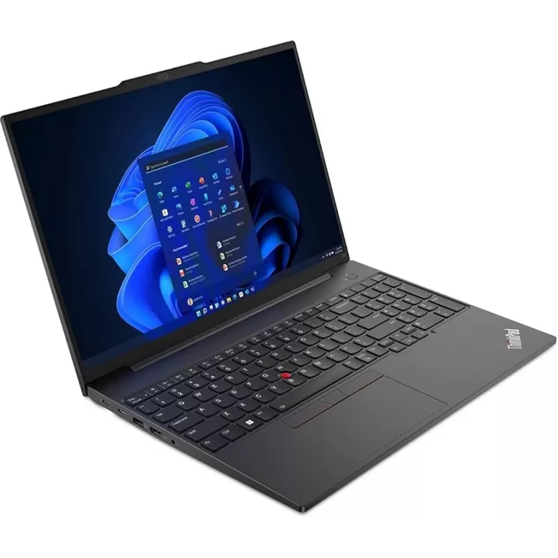 Lenovo ThinkPad E16 G3 16 inch WQXGA sülearvuti - AMD Ryzen 7 8845HS, 16GB DDR5, 512GB SSD, Windows 11 Pro, Graphite Black