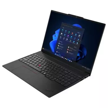 Lenovo ThinkPad E16 G3 16 inch WQXGA sülearvuti - AMD Ryzen 7 8845HS, 16GB DDR5, 512GB SSD, Windows 11 Pro, Graphite Black