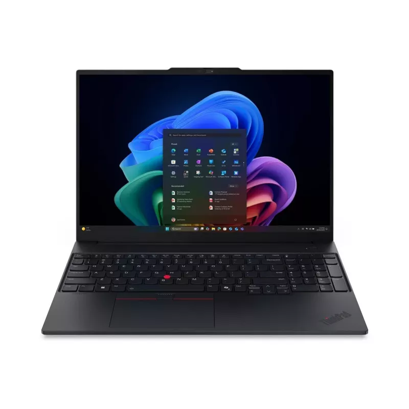 Lenovo ThinkPad E16 G4 Intel 16-tolline WUXGA sülearvuti, Intel Core Ultra 5 325, 16 GB DDR5, 512 GB SSD, Windows 11 Pro, must