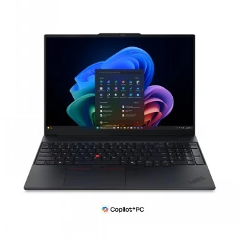 Lenovo ThinkPad E16 G4 Intel 16-tolline WUXGA sülearvuti, Intel Core Ultra 5 325, 16 GB DDR5, 512 GB SSD, Windows 11 Pro, must