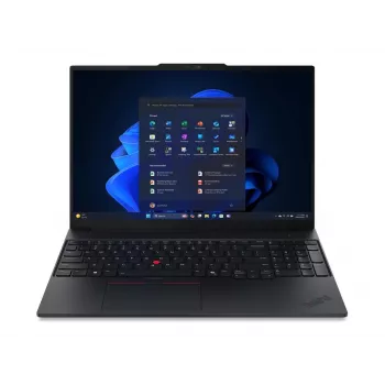 Lenovo ThinkPad E16 Gen 4 16-tolline WUXGA AMD Ryzen 7 AI sülearvuti, 16GB muutmälu, 512GB SSD, Windows 11 Pro, taustvalgustusega klaviatuur, sõrmejäljelugeja, 3-aastane garantii