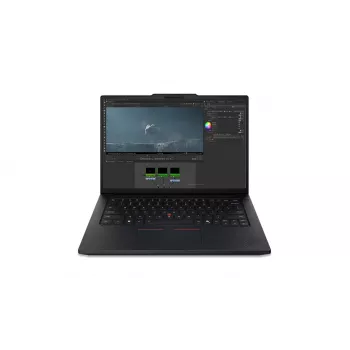 Lenovo ThinkPad P14s Gen 7 14.5 inch WUXGA sülearvuti, Intel Core Ultra 7 366H, 32GB RAM, 1TB SSD, NVIDIA RTX PRO 1000 Blackwell Generation 8GB, Windows 11 Pro, Põhjamaade taustvalgustusega klaviatuur, must, sõrmejäljelugeja