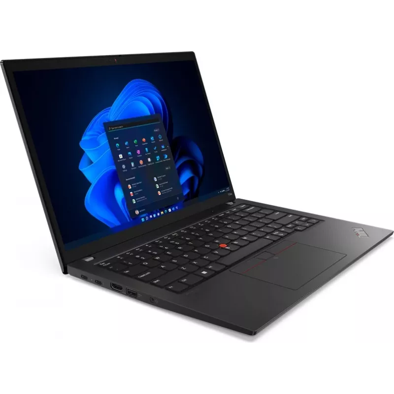 Lenovo ThinkPad T14 G3 14 inch WUXGA IPS sülearvuti, Intel Core i7-1260P, 16GB RAM, 512GB SSD, Windows 11 Pro, Thunder Black