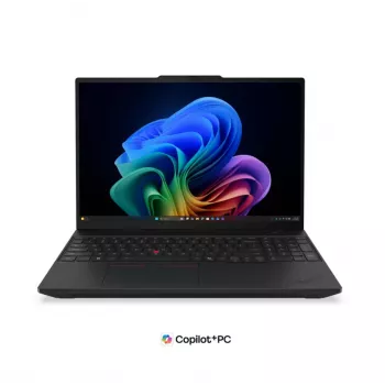 Lenovo ThinkPad T16 Gen 5 16 inch WUXGA sülearvuti, Intel Core Ultra 5 325U, 16GB DDR5, 512GB SSD, Intel Graphics, Windows 11 Pro, Põhjamaade taustvalgustusega klaviatuur, must, sõrmejäljelugeja, 5G-ga uuendatav, 3-aastane garantii