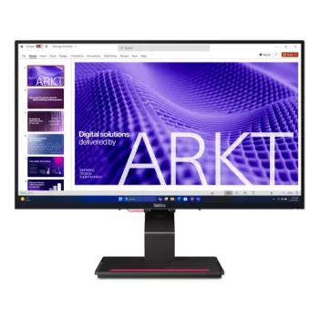 Lenovo ThinkVision T24D-4t 23.8-tolline IPS WUXGA monitor USB-C 90W PD ja kõrguse reguleerimisega statiiviga