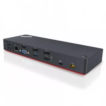 Lenovo Thunderbolt 3 Dock dokkimisjaam 40AC0135EU must 40AC0135EU-PL