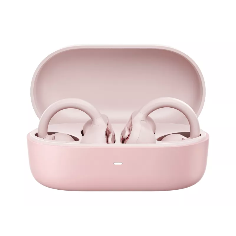 Lenovo X500 Open-Ear Clip-on Earbuds - Roosa (Bluetooth 5.3, 30H kogu aku, IPX5)