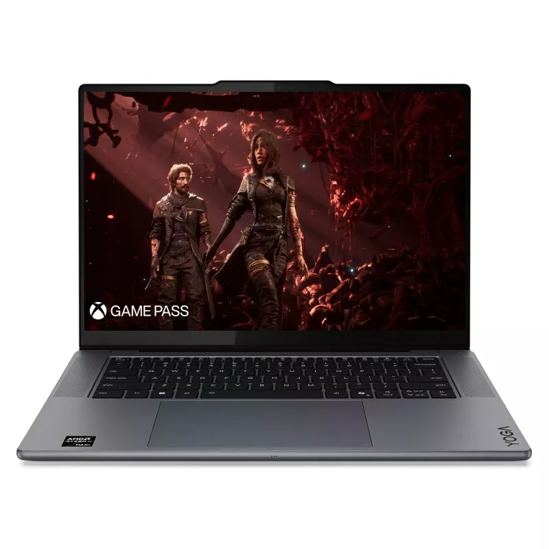 Lenovo Yoga 7 Pro 15ASH11 2-in-1 sülearvuti, 15,3-tolline OLED puuteekraan, AMD Ryzen AI MAX+ 388, 32GB muutmälu, 1TB SSD, Windows 11 Home, Storm Grey