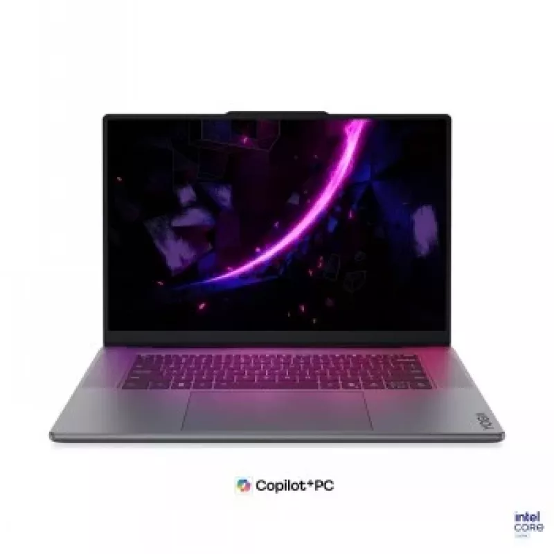 Lenovo Yoga Pro 9 16IPH11 16 inch Tandem OLED puuteekraaniga sülearvuti, Intel Core Ultra 9 386H, 64GB RAM, 1TB SSD, NVIDIA GeForce RTX 5070 12GB, Thunder Grey, Windows 11 Pro