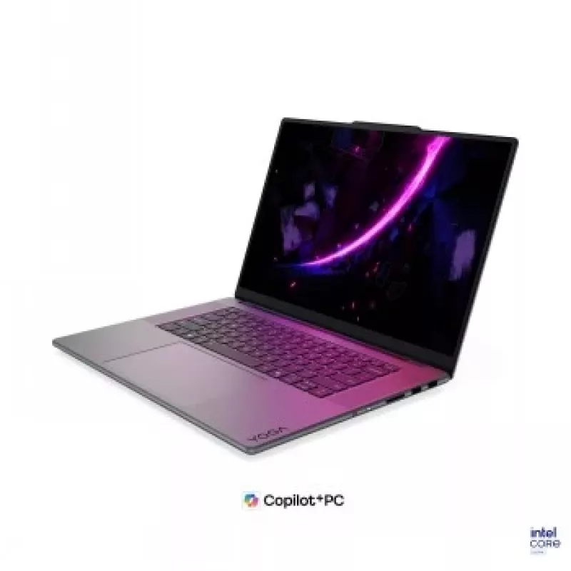 Lenovo Yoga Pro 9 16IPH11 16 inch Tandem OLED puuteekraaniga sülearvuti, Intel Core Ultra 9 386H, 64GB RAM, 1TB SSD, NVIDIA GeForce RTX 5070 12GB, Thunder Grey, Windows 11 Pro
