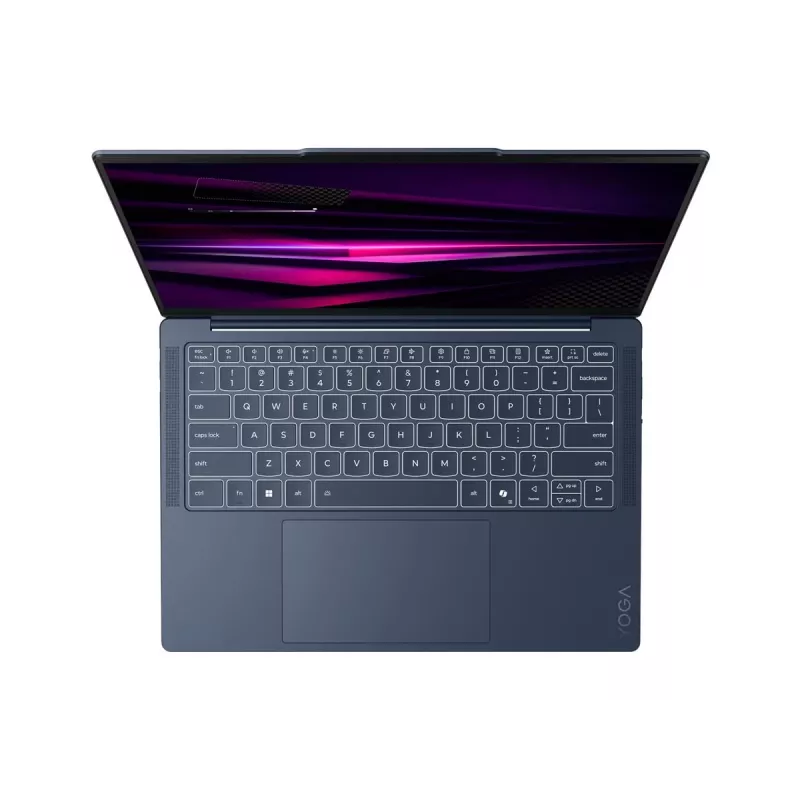 Lenovo Yoga Slim 7 14Q8Y11 Snapdragon sülearvuti, 14-tolline OLED WUXGA, Snapdragon X2 Plus, 16GB RAM, 512GB SSD, Cosmic Blue, Windows 11 Home