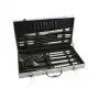 Leopold Vienna BBQ komplekt 18 tk 8x24x27 cm Roostevaba teras Alumiiniumkarp Hõbedane