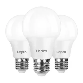 LEPRO 100089-WW-EU-3 LED-pirn, E27, A60, 8.5W (60W), 806 lm, 2700K soe valge, 180°, 3-pakk
