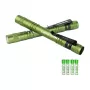 LEPRO 120023L-GN-2 LED-taskilamp, 2-pakk, 1000 luumenit, suumitav, IPX4 veekindel, 5 režiimi, CREE XPE, must