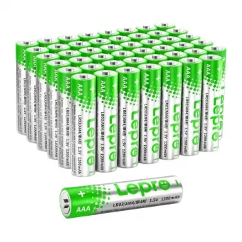 LEPRO 130001-48 AAA R3 leelispatareid, 48-pakk | 1,5V pika kasutuseaga, elavhõbedavabad