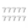 LEPRO 200081-DW-EU-10 GU10 LED-pirn, 4,5W, 345 lm, 6500K päevavalgus, 100° valgusnurk, 10 tk pakk